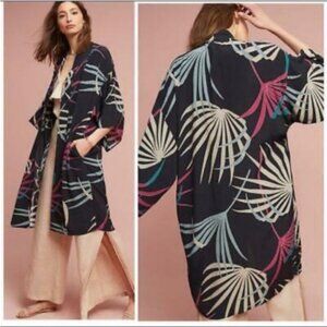 Maeve Anthropologie Kira Long Kimono Jacket Size XSS